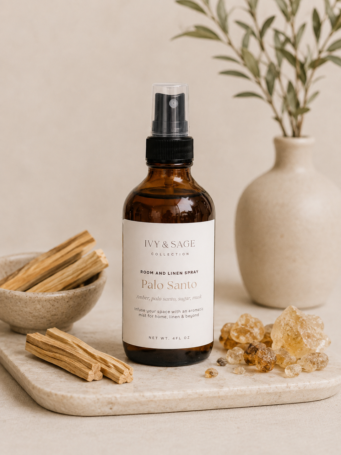 White Lotus Room + Linen Spray
