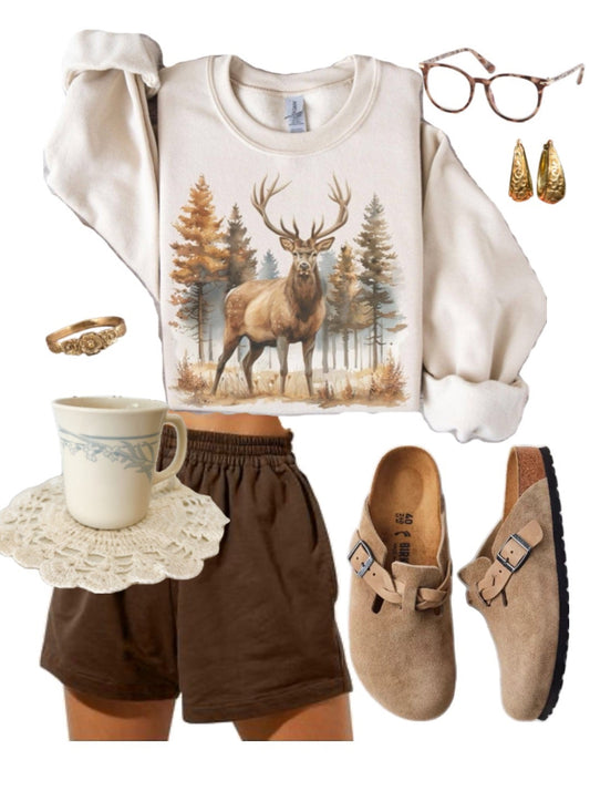 Wildwood Stag Crewneck