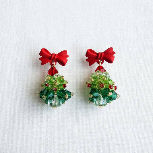 Merry Mini Tree Earrings
