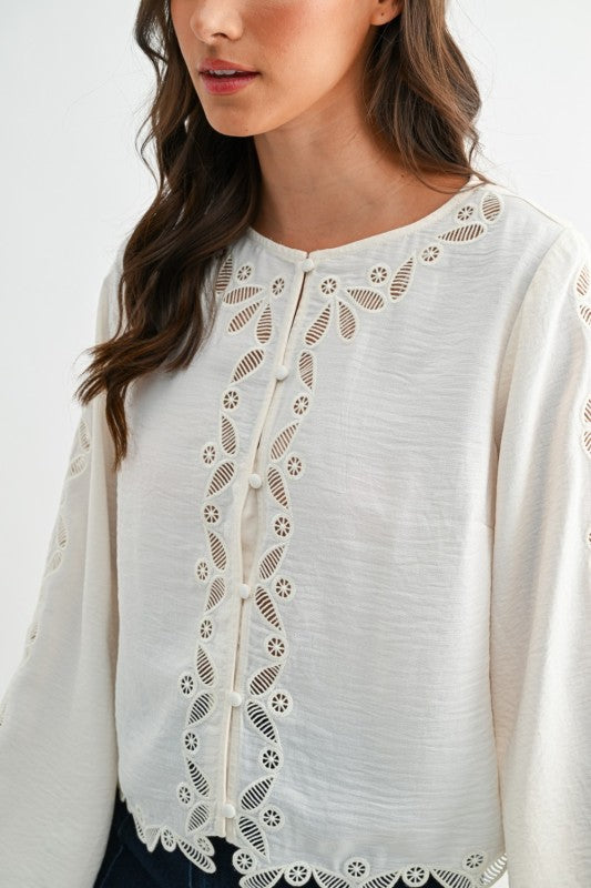 The Heirloom Lace Blouse