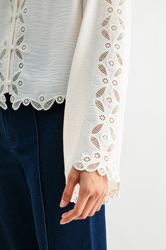 The Heirloom Lace Blouse