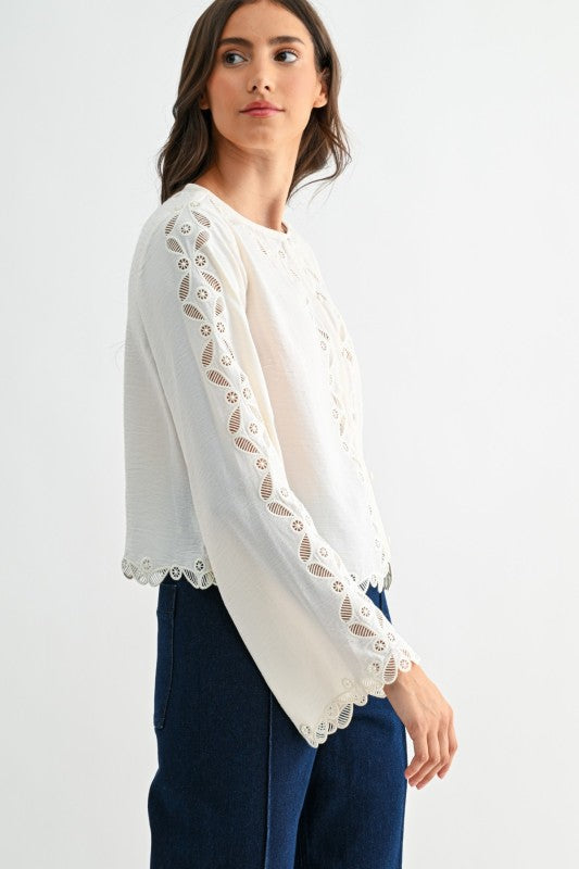 The Heirloom Lace Blouse