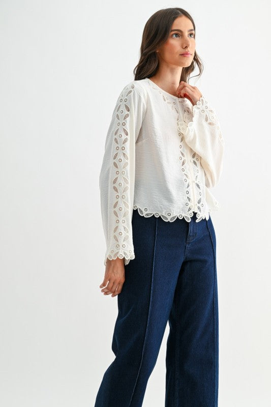 The Heirloom Lace Blouse