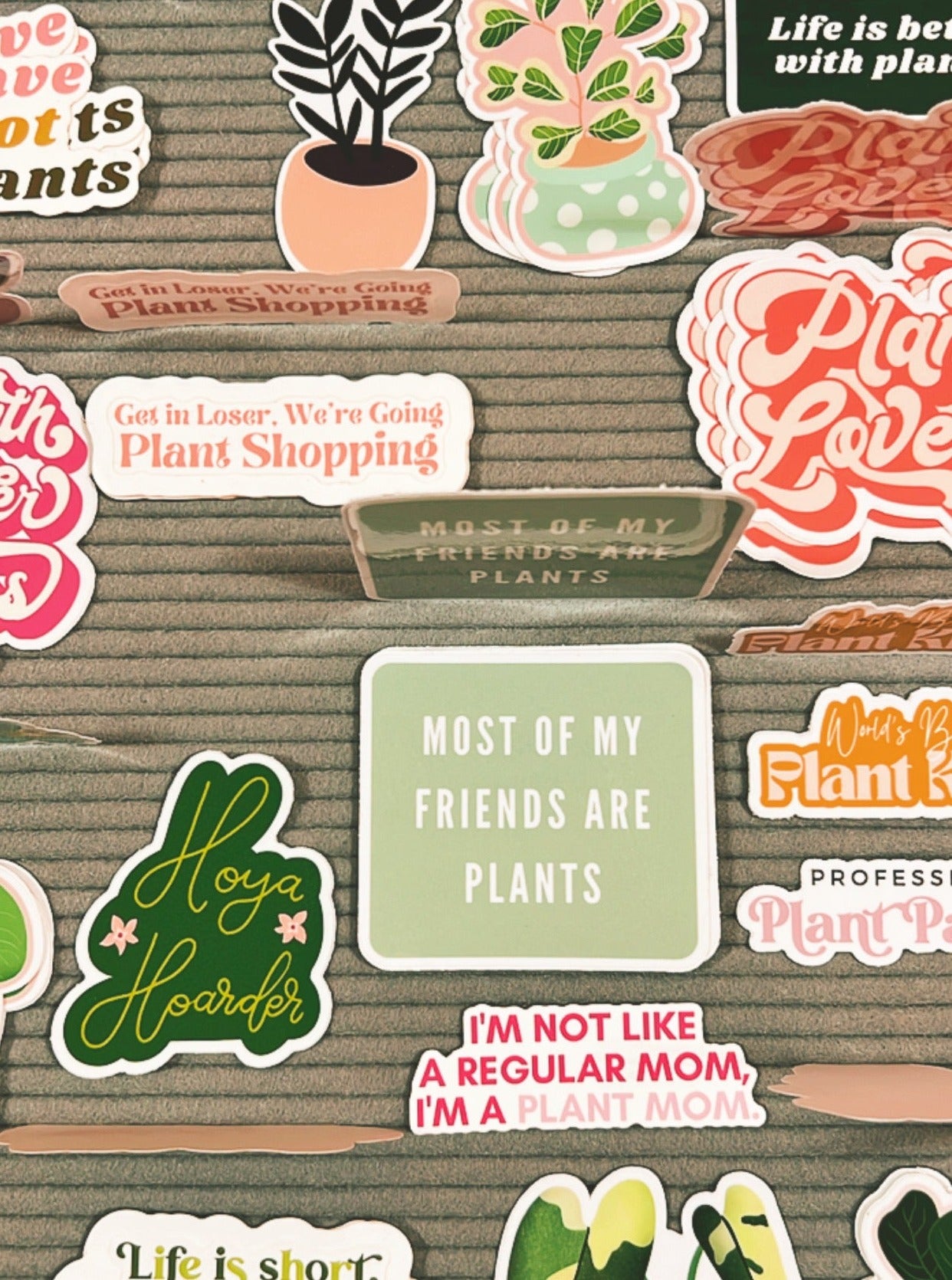 Fancy Plant Stickers