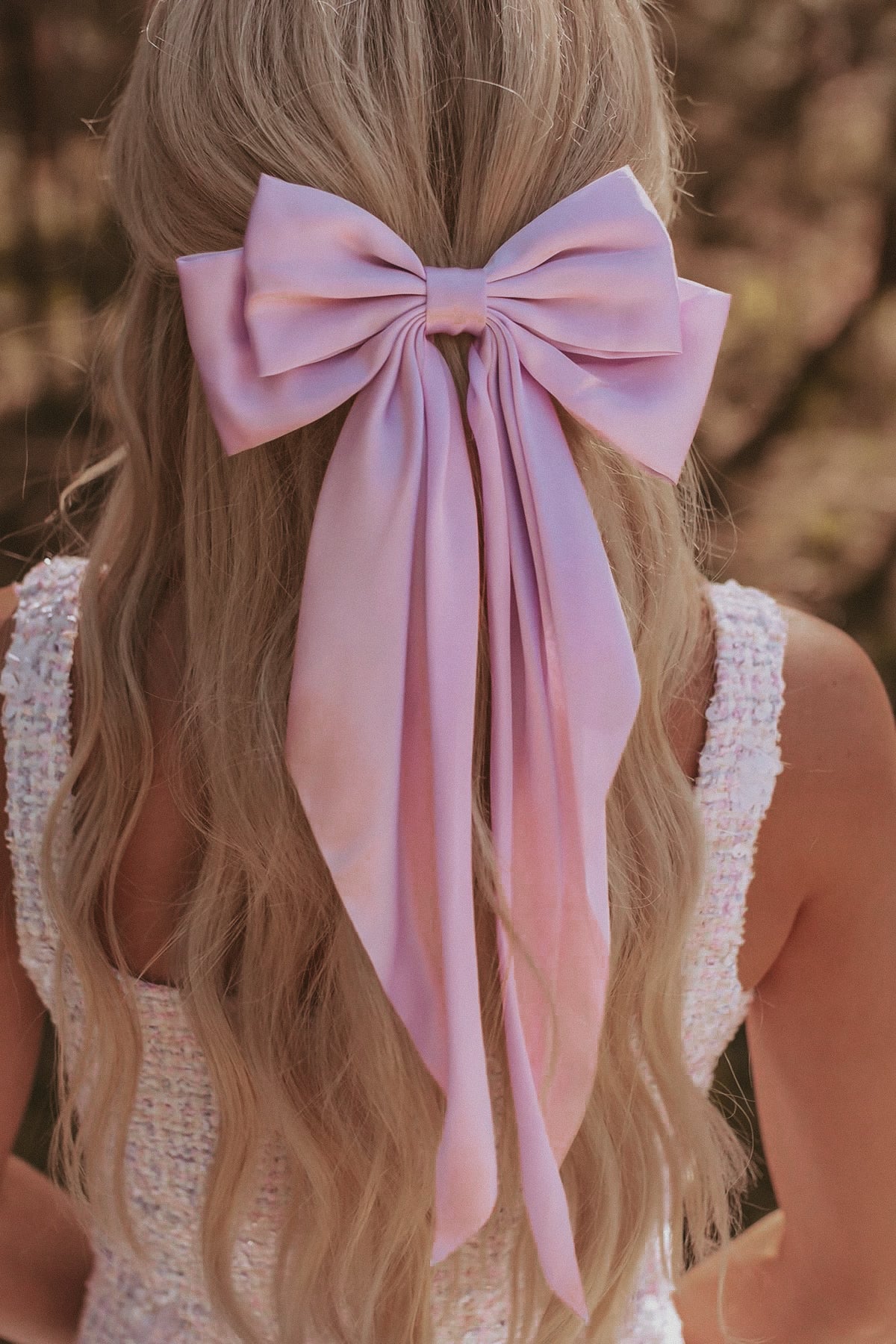 Satin Clip Hair Bow