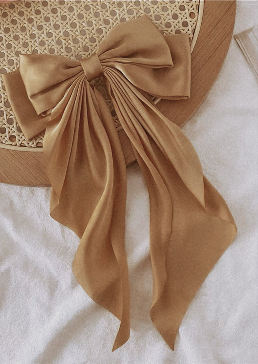 Satin Clip Hair Bow