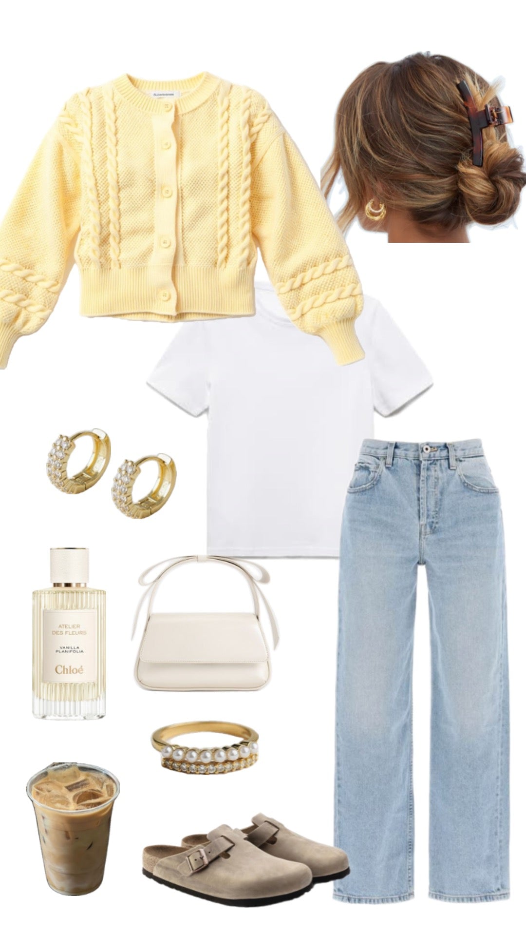 Sweet Cream Cable Cardigan