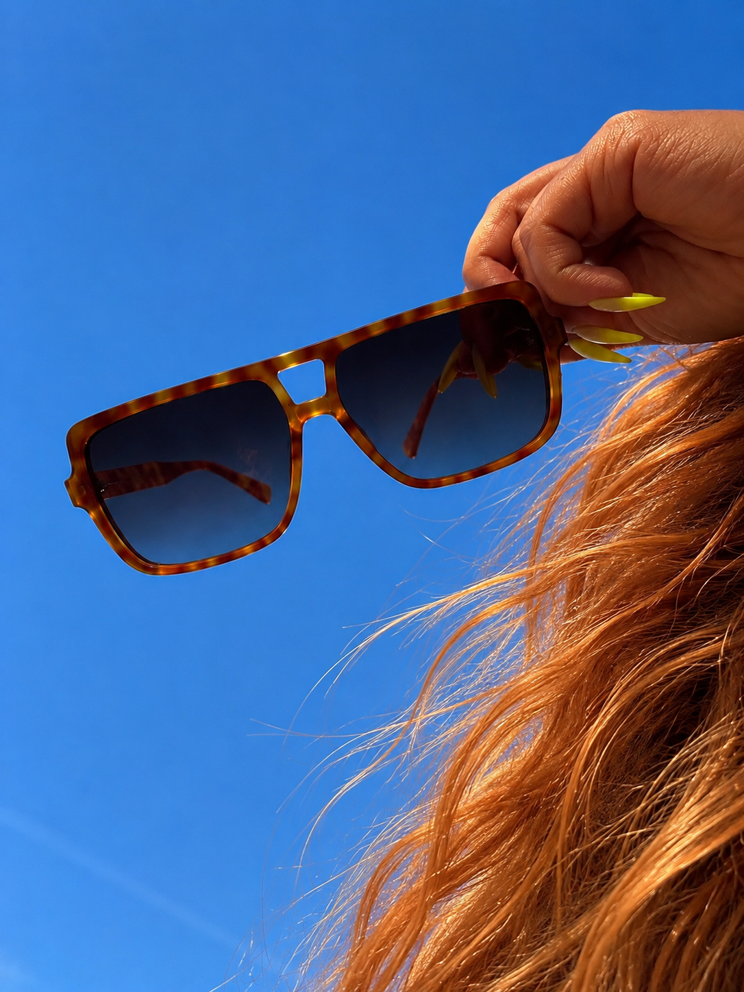 Golden Hour Oversized Aviators