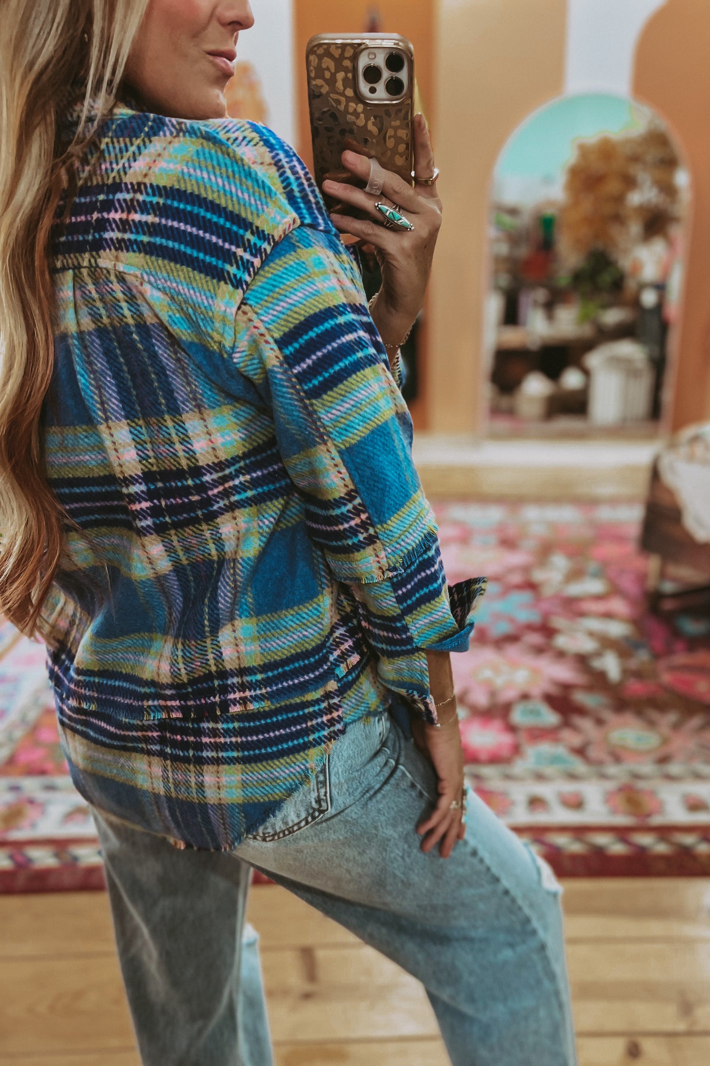 Layer Me Up Plaid Shacket