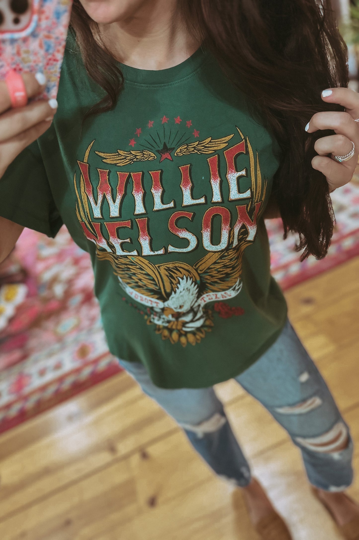 Willie Nelson Abbott Texas Tour Tee
