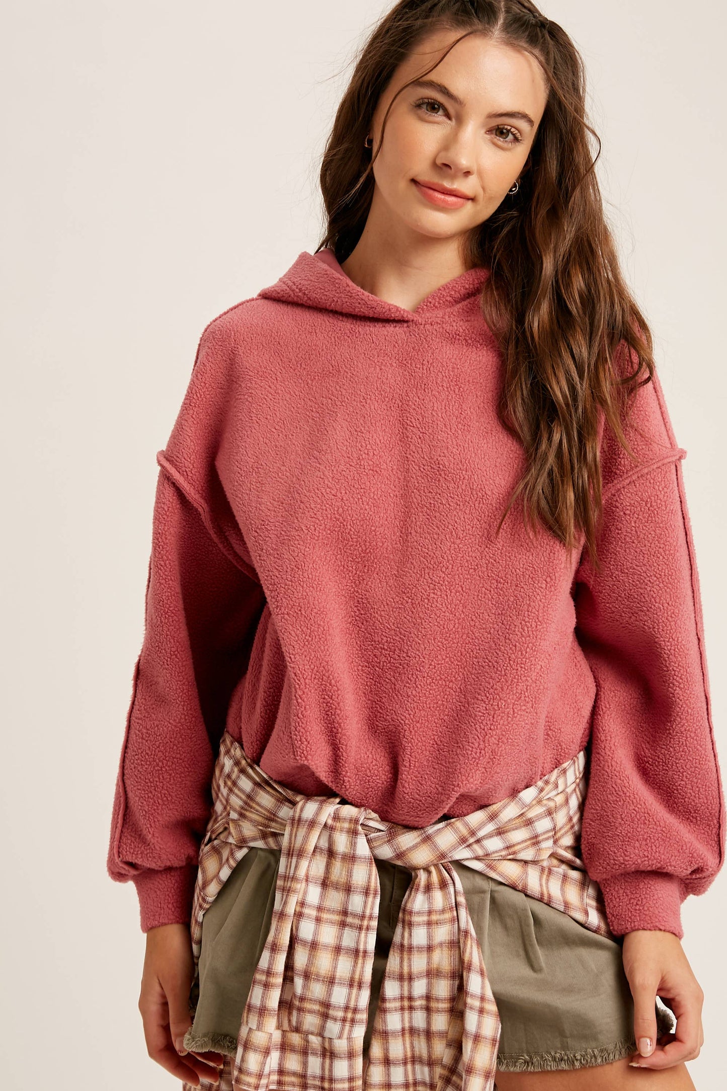 The Evergreen Ease Fleece Hoodie