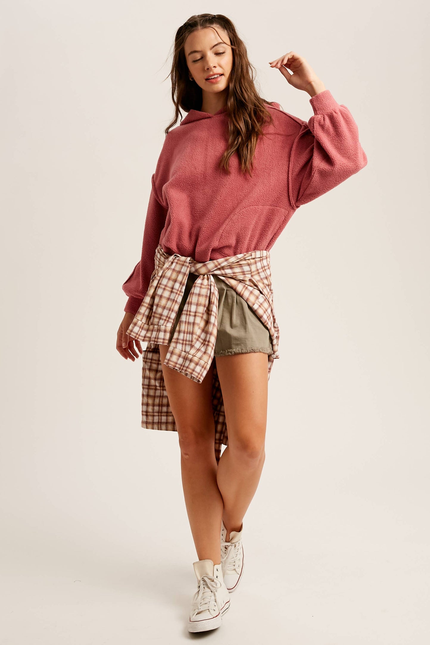 The Evergreen Ease Fleece Hoodie