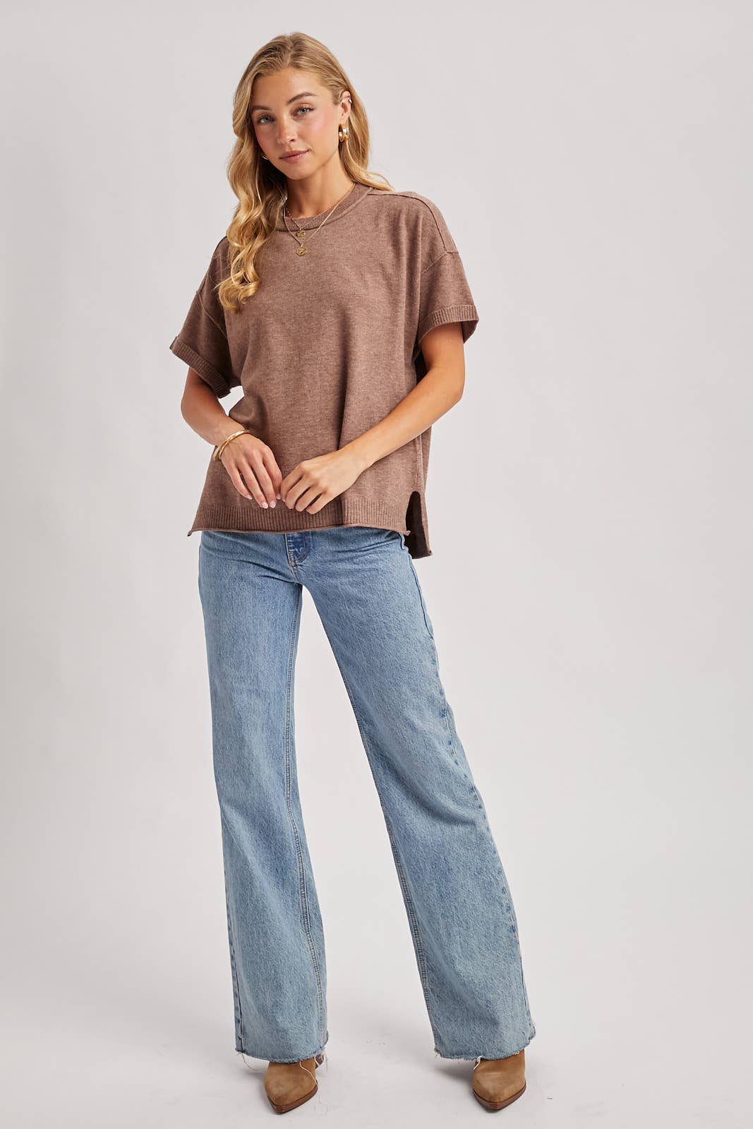 The Everyday Ease Sweater Knit Tee