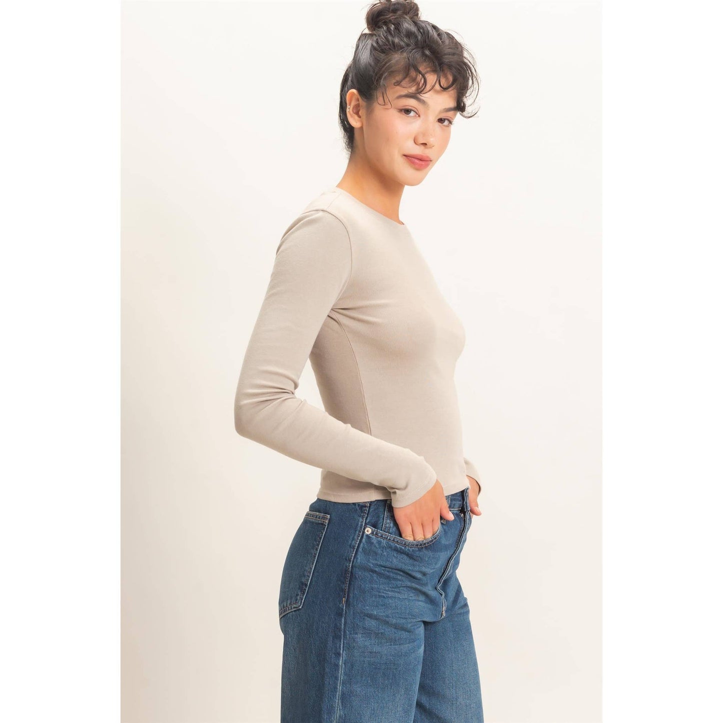 HYFVE - Crew Neck Long Sleeve Top