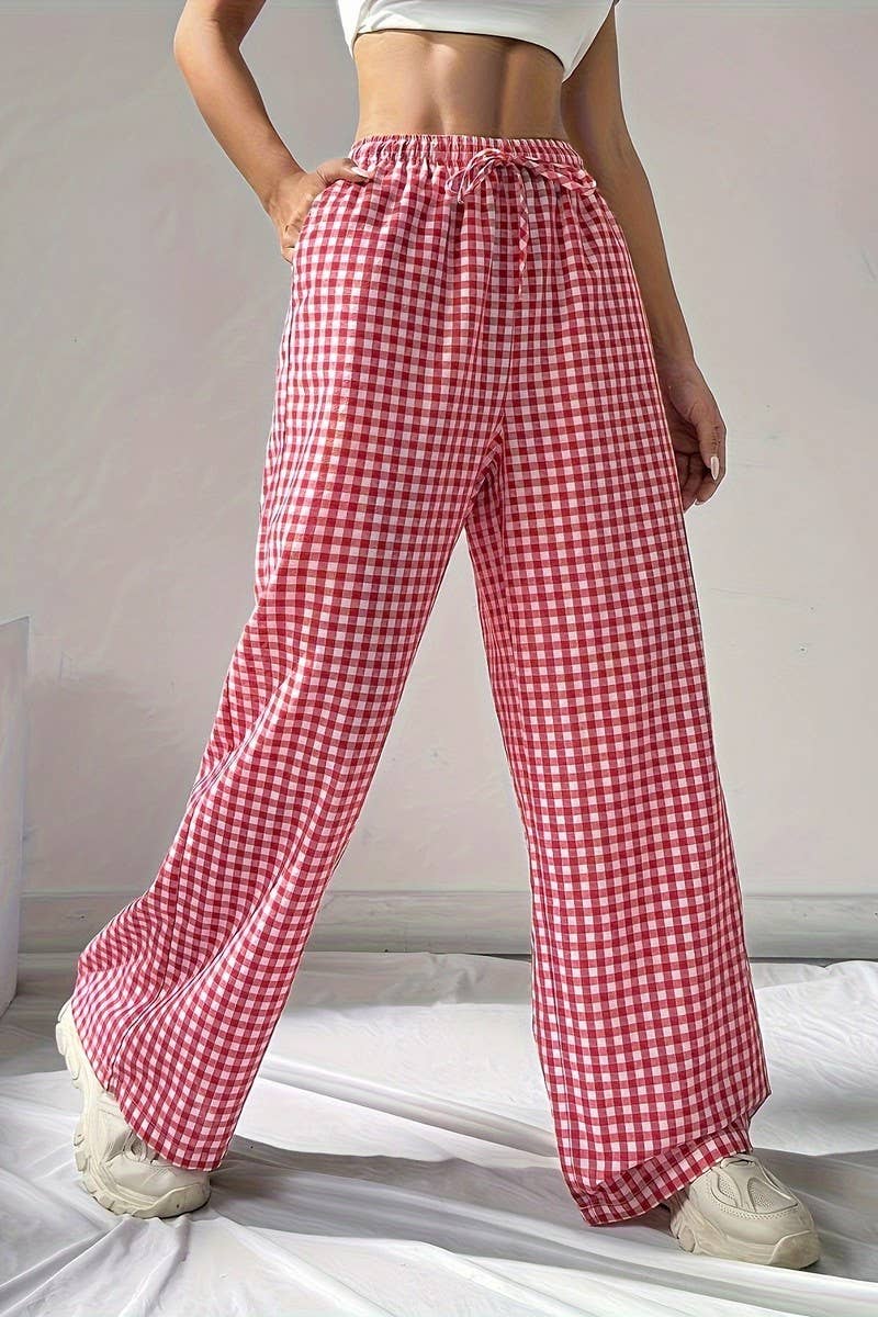 Saturdays Gingham Pants