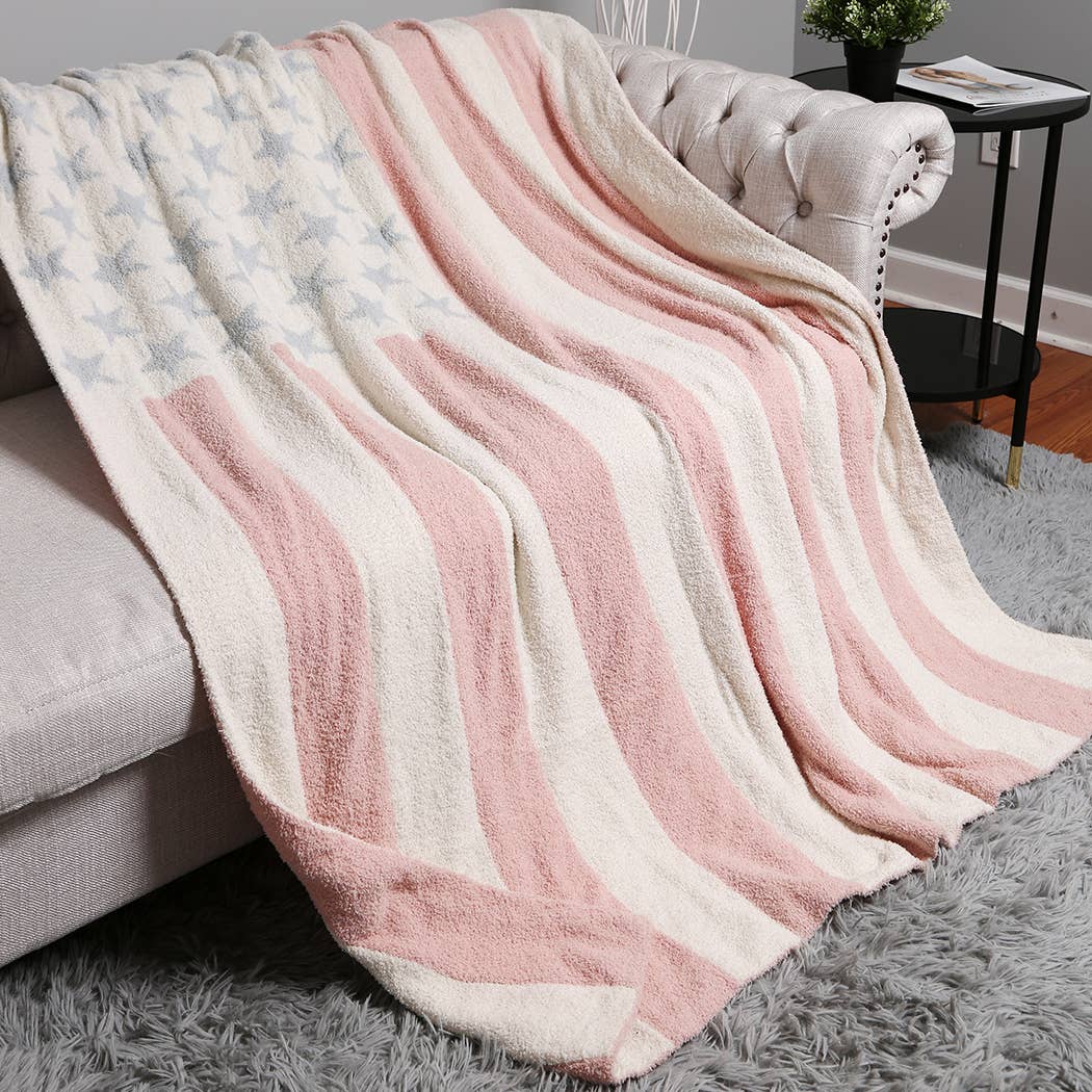 Sweet Liberty Cozy Throw Blanket
