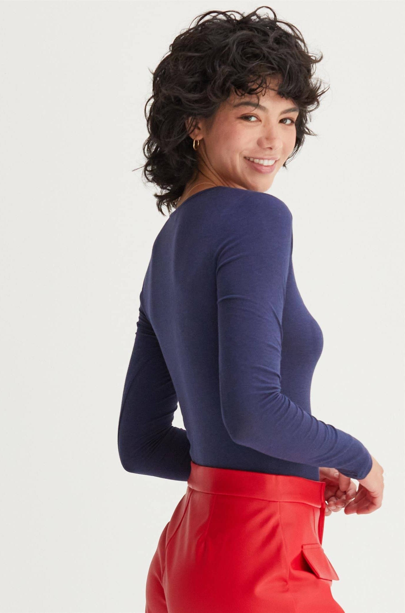 The Midtown Square Neck Bodysuit