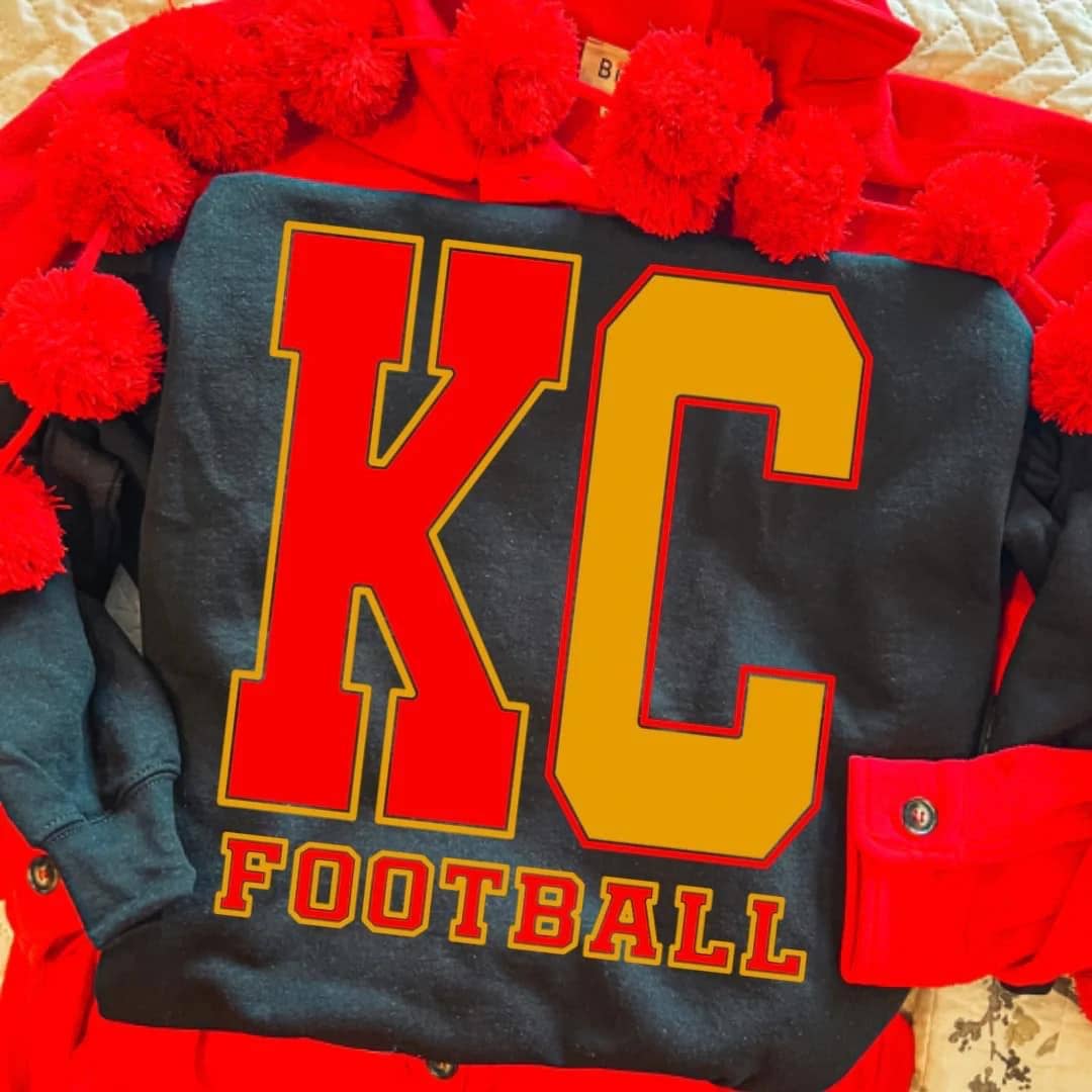 KC Bold Red & Gold Sweatshirt