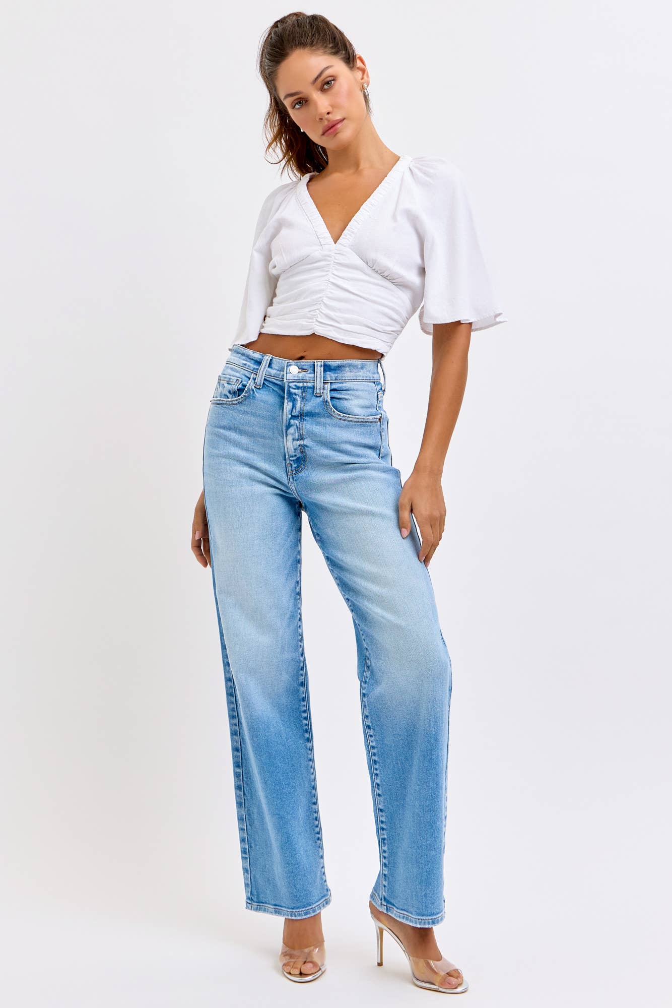 The High Rise Classic Straight Jean