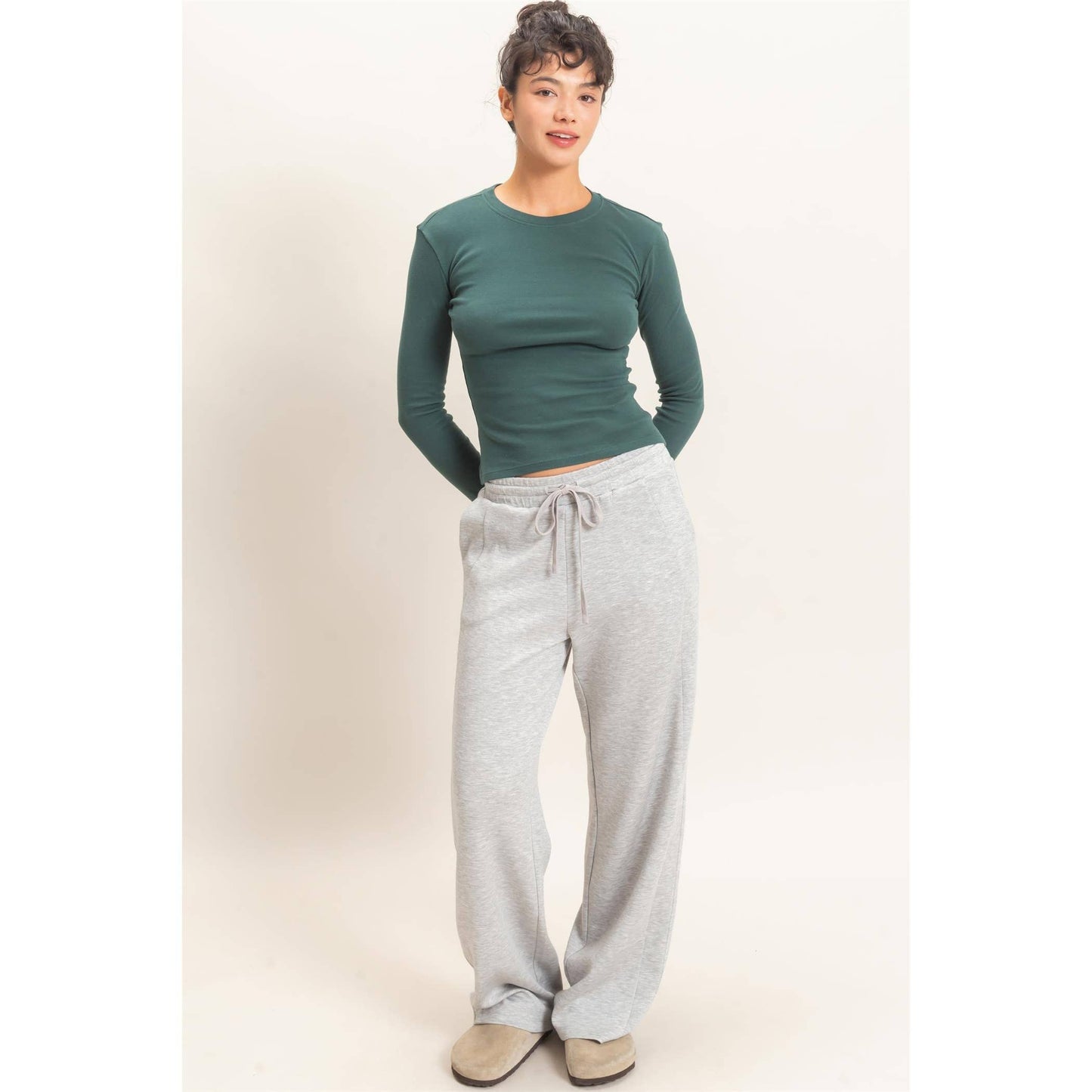 HYFVE - Crew Neck Long Sleeve Top