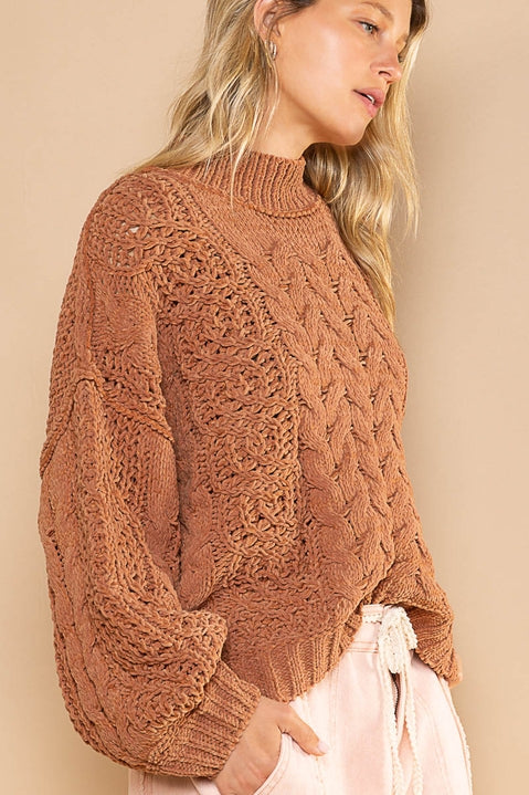 Cozy Cableknit Sweater