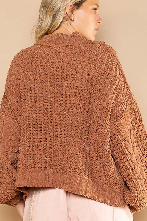 Cozy Cableknit Sweater