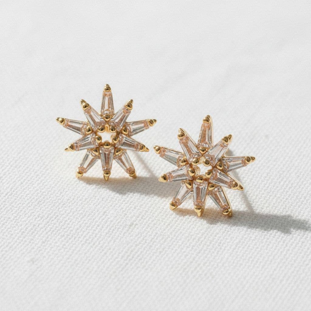 Starburst Sparkle Studs