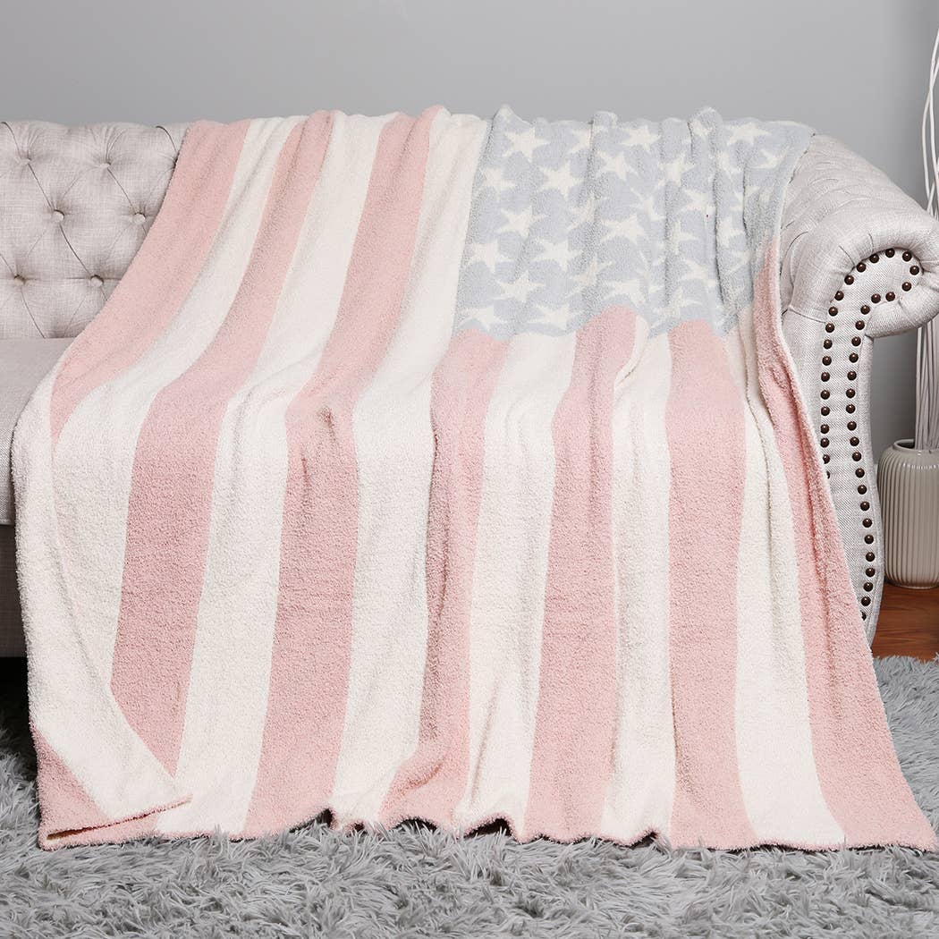 Sweet Liberty Cozy Throw Blanket