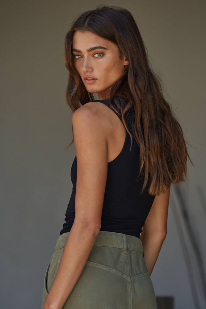 By Together - S1187N | Double Layered Seamless Top