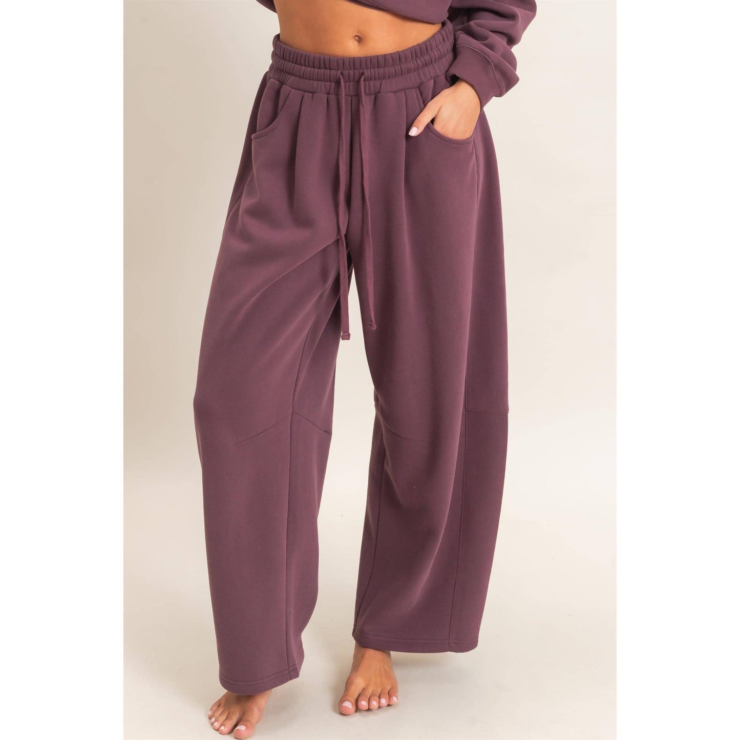 HYFVE - Drawstring Waist Barrel Sweatpants