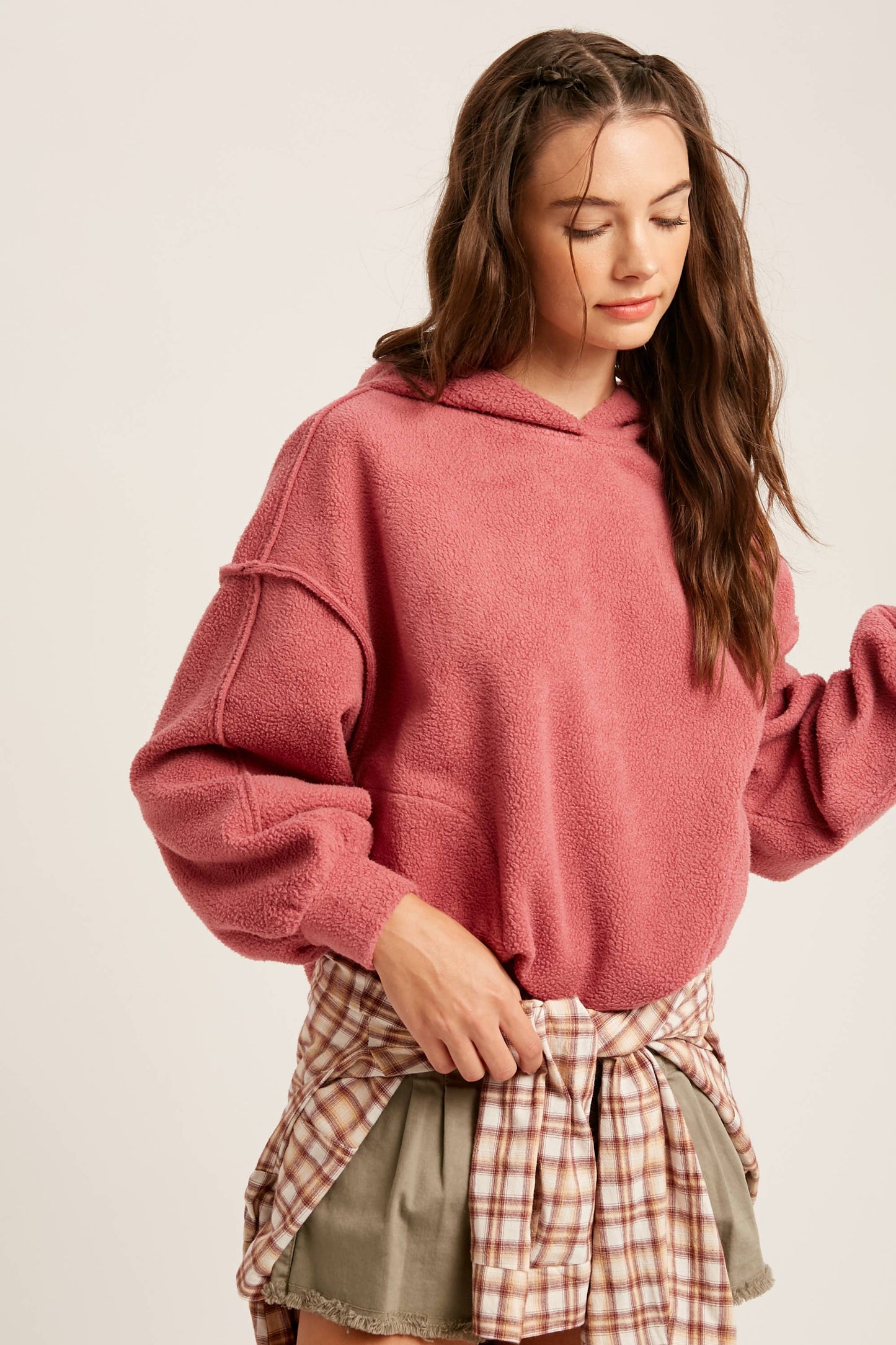 The Evergreen Ease Fleece Hoodie