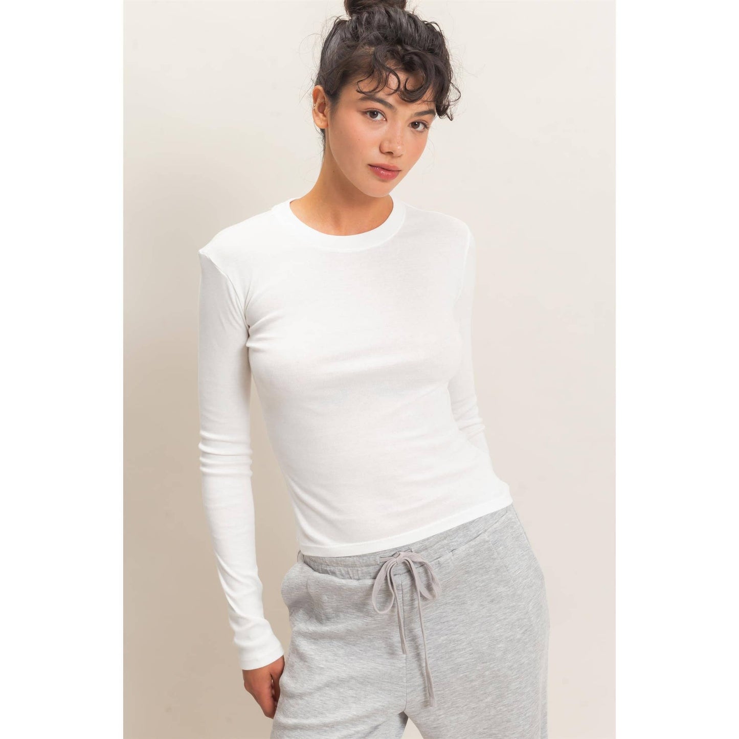 HYFVE - Crew Neck Long Sleeve Top