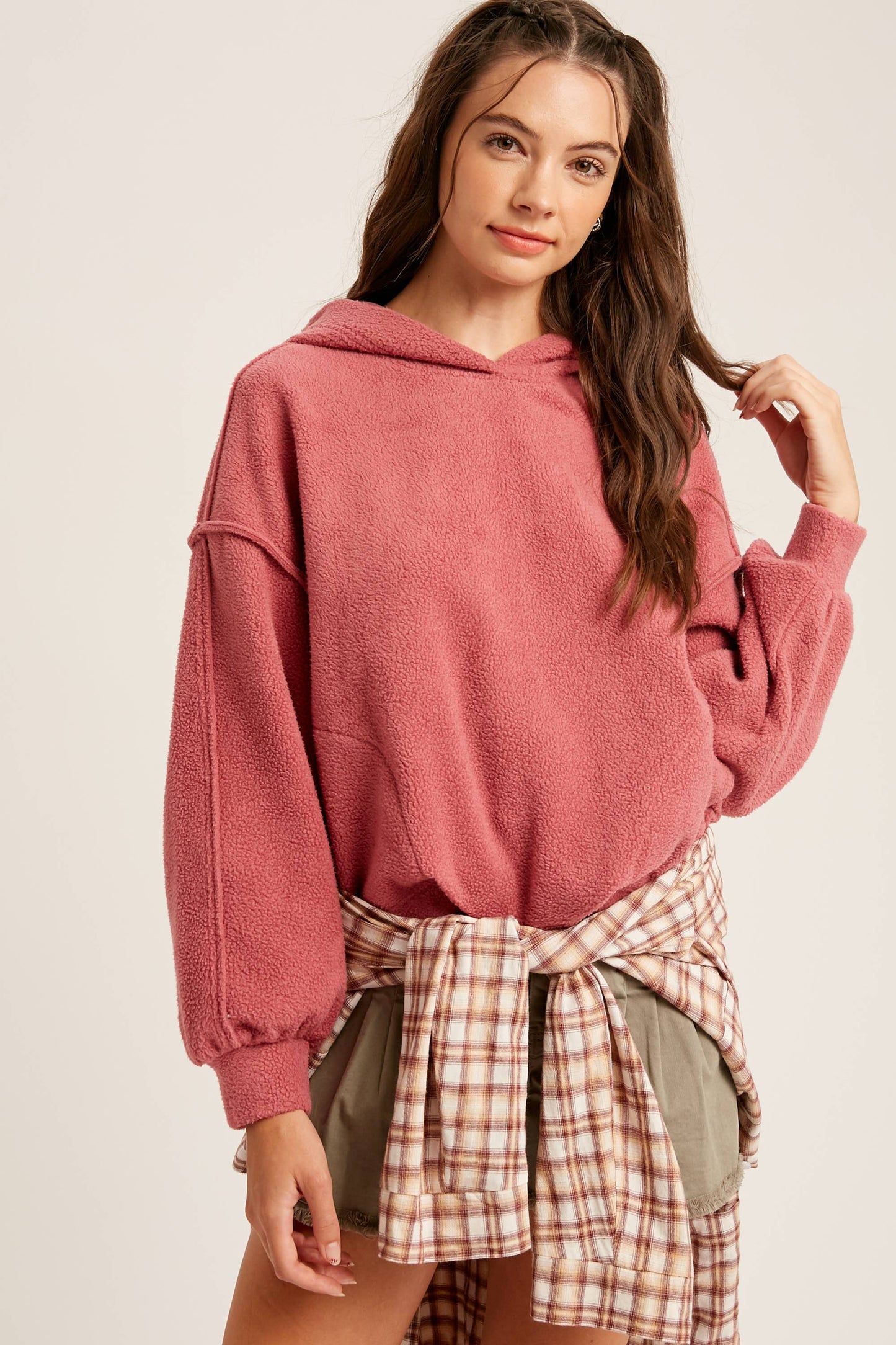 The Evergreen Ease Fleece Hoodie