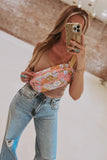 Retro Flower Canvas Hip Bag