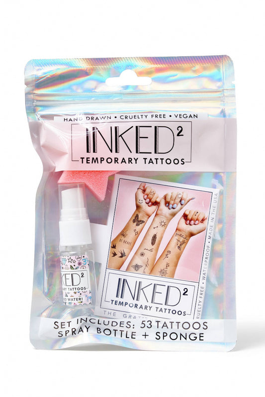 Inked Temporary Tattoo Kit