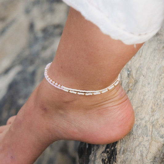 Monte Carlo Beaded Anklet
