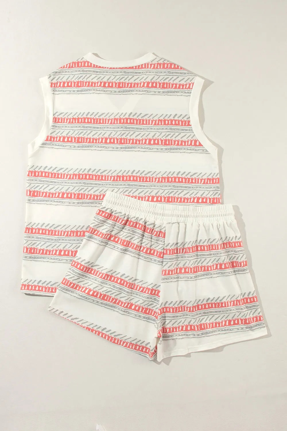 Geometric Tank & Shorts Set