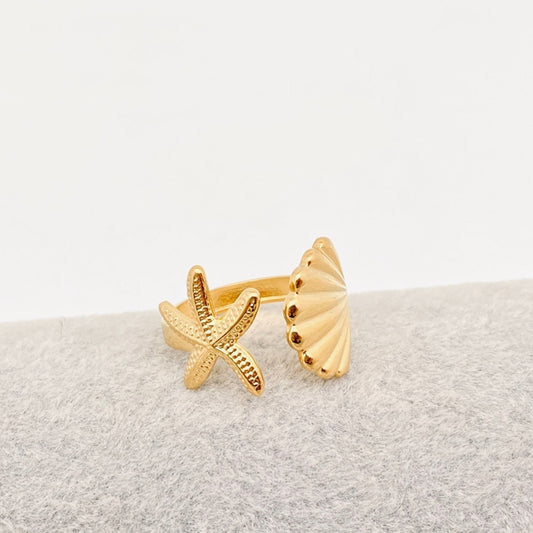 Birdie & Fern Out at Sea Adjustable Ring