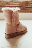 Fur Lined Shorty Boot - Desert Rose