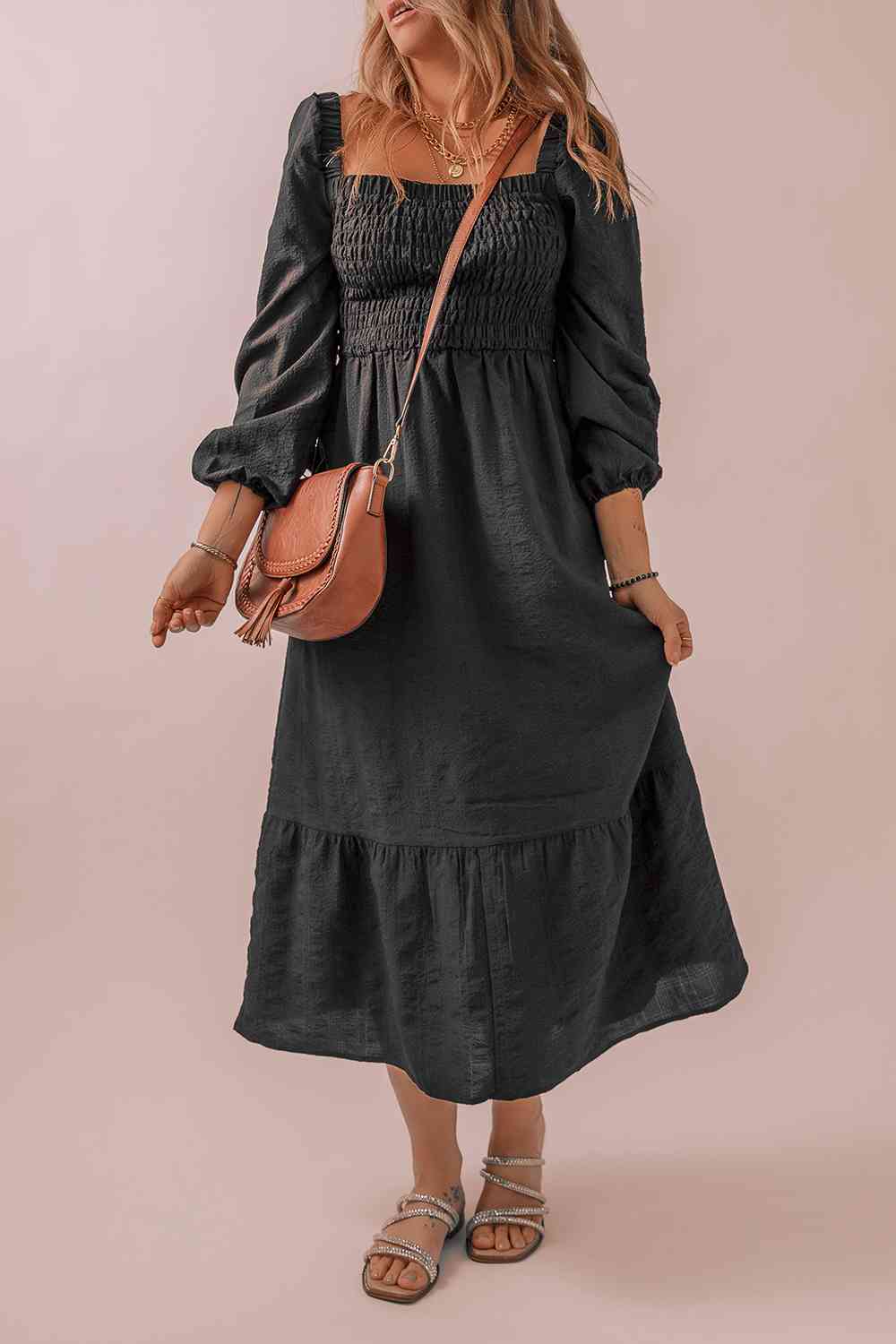Well Collected Long Sleeve Dress