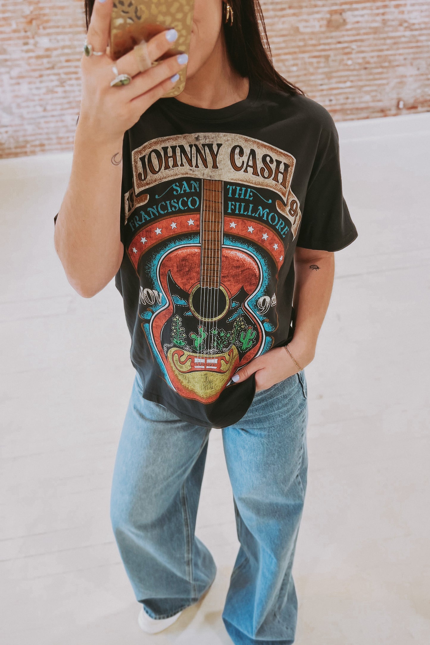 Johnny Cash "1996 Fillmore Show" Graphic Tee
