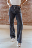 Judy Blue 5 Button Wide Leg Jeans