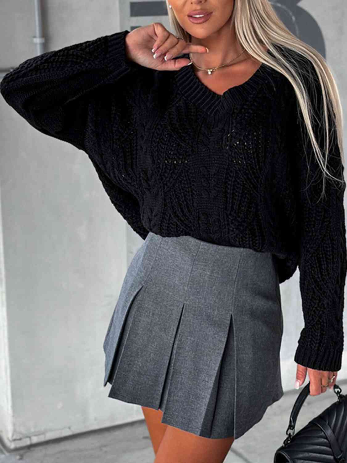 Vicky Cable-Knit Sweater