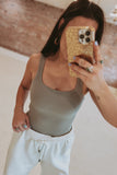 Sculpting Square Neck Bodysuit