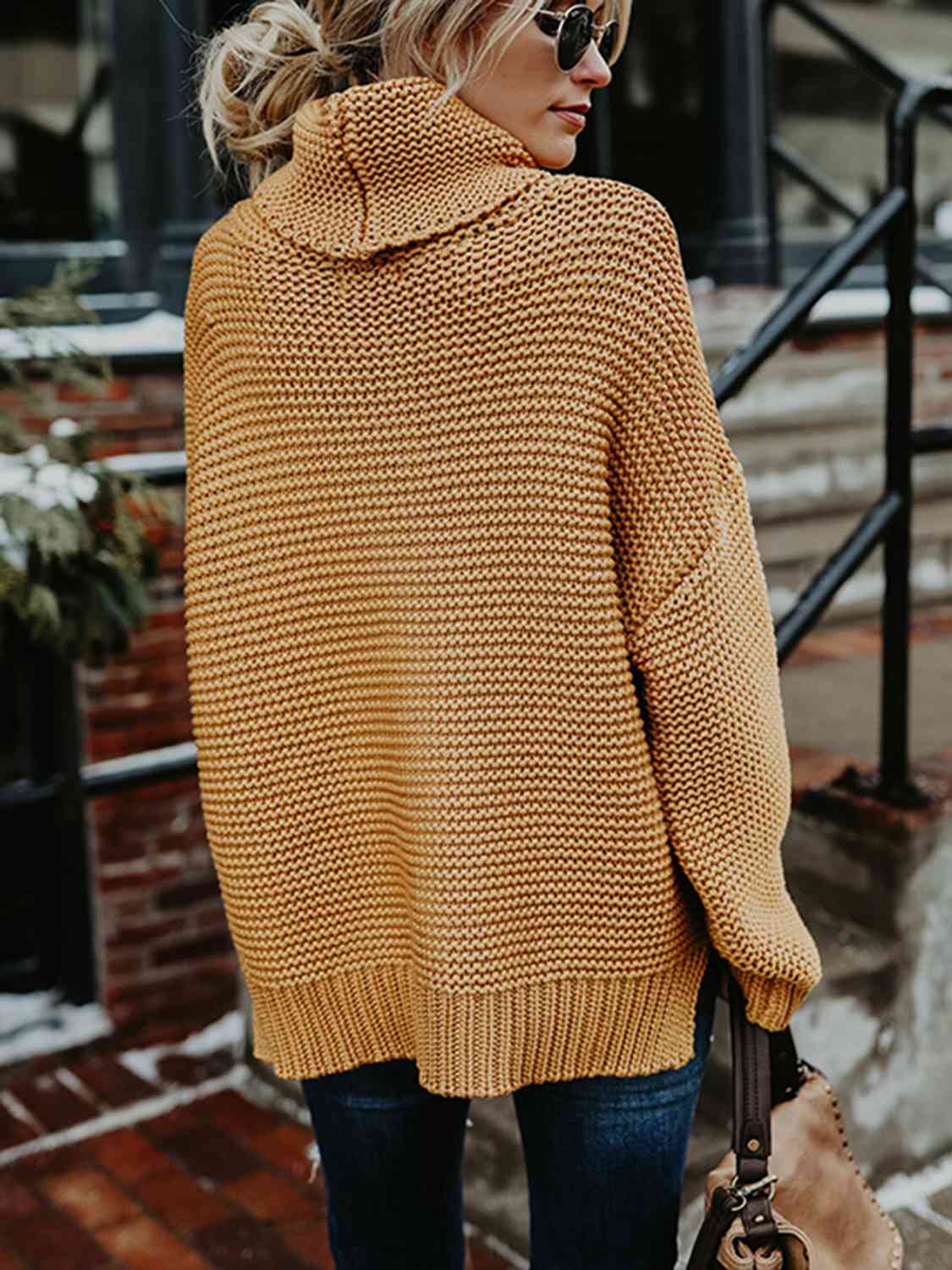 Tinsley Oversized Turtleneck Sweater