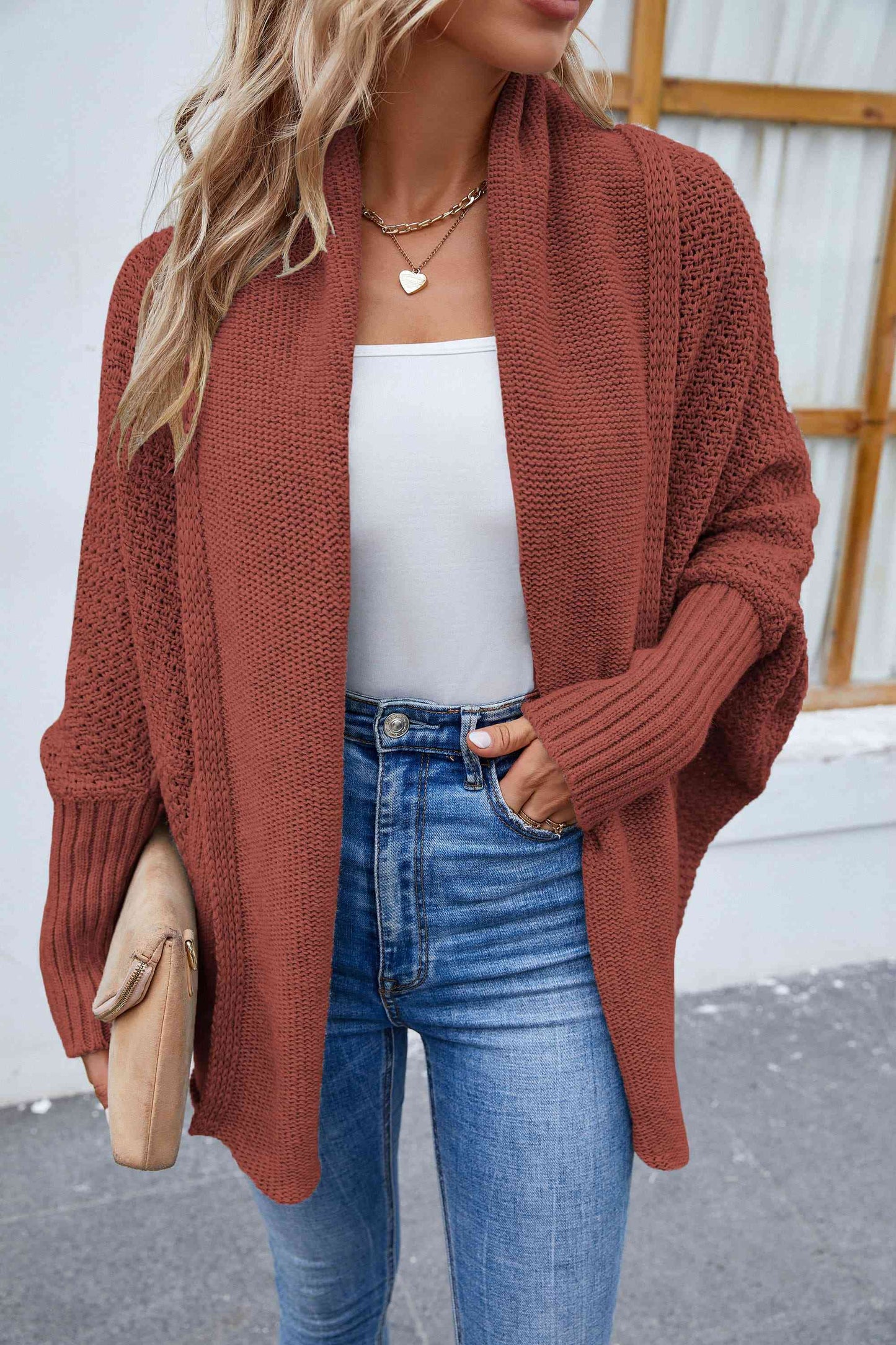 So Good Open Front Cardigan