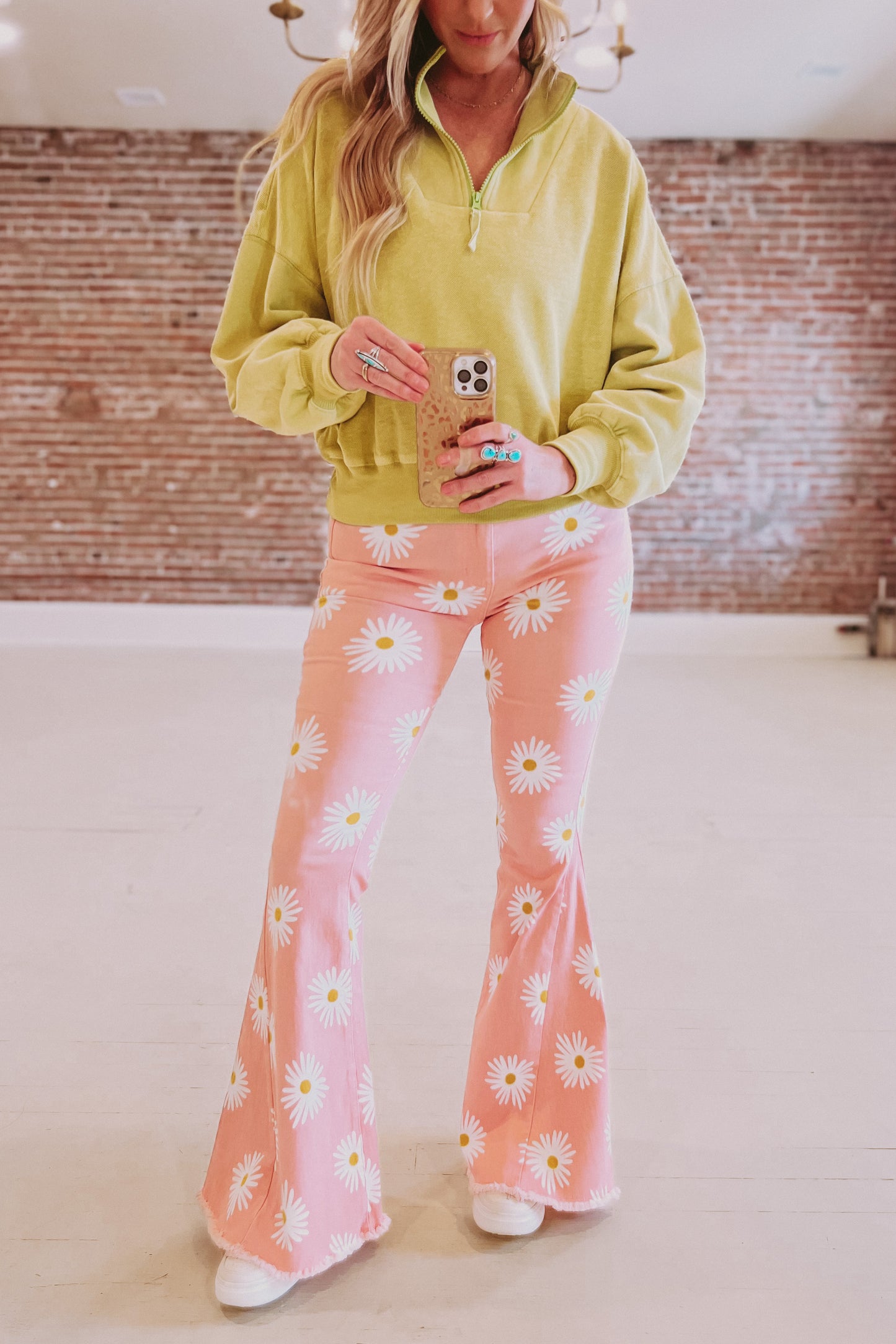Daisy Skinny Fit Bell Bottoms