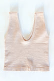 Waffle Ribbed Cropped Cami