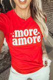 "More Amore" Crew Neck Tee