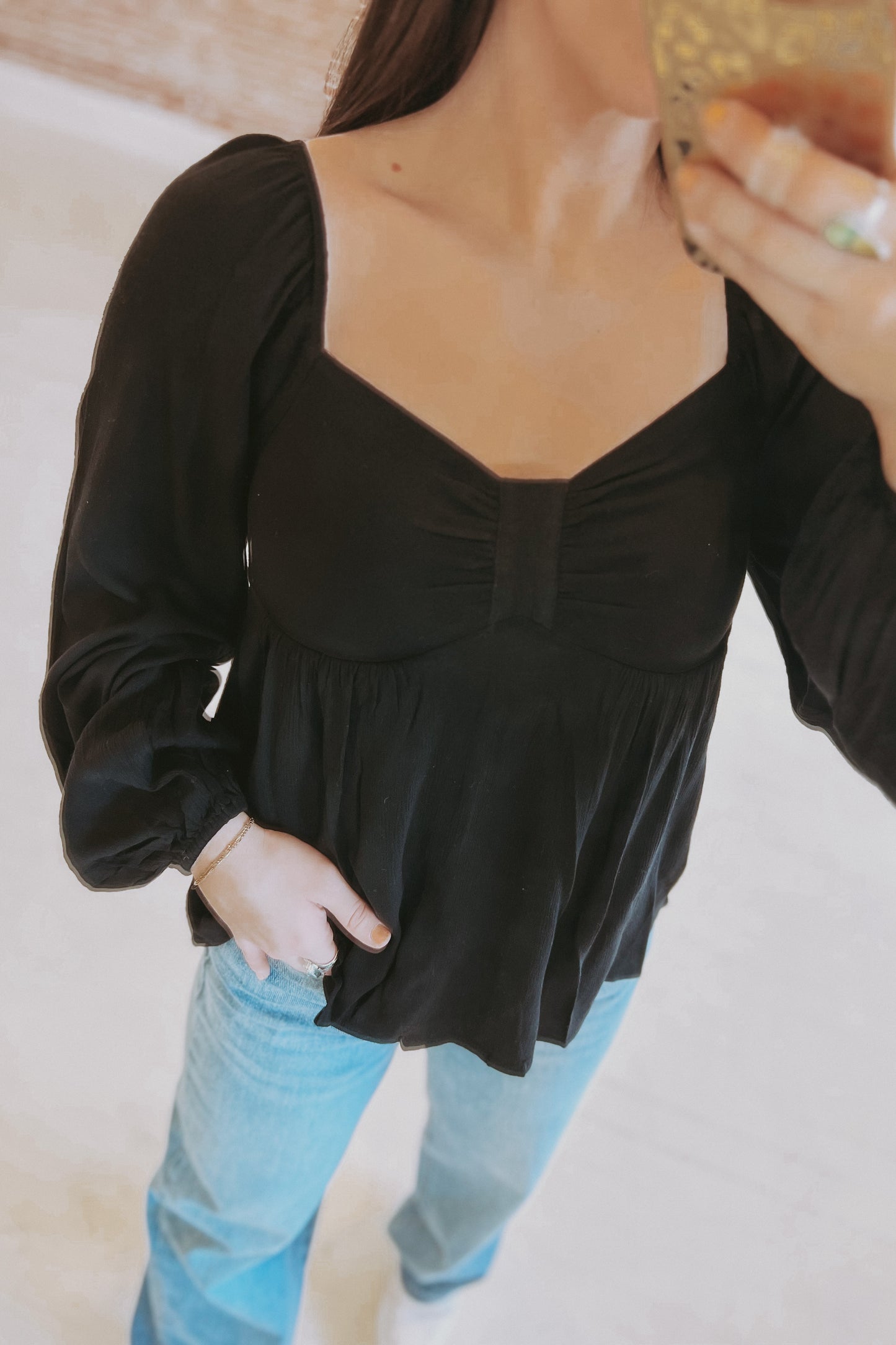 Simple Chic Long Sleeve Top